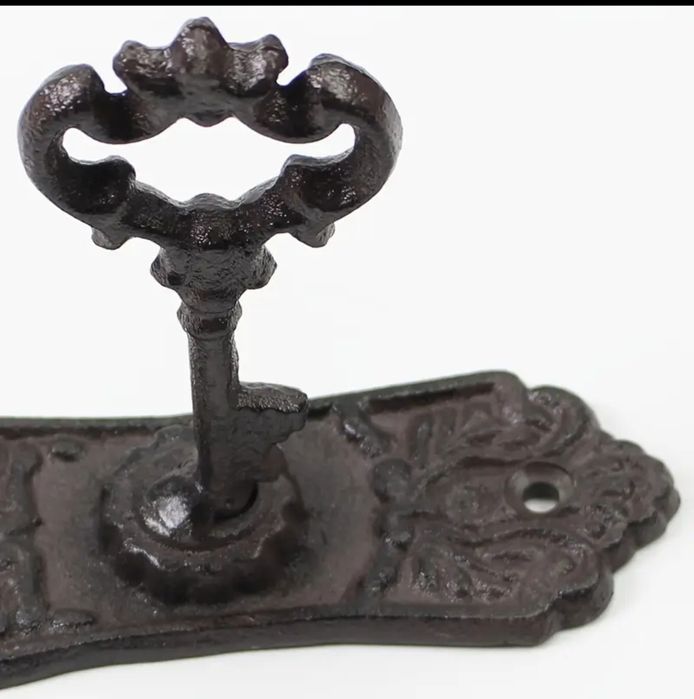 Puxador em Ferro c/ Pega Chave Antiga