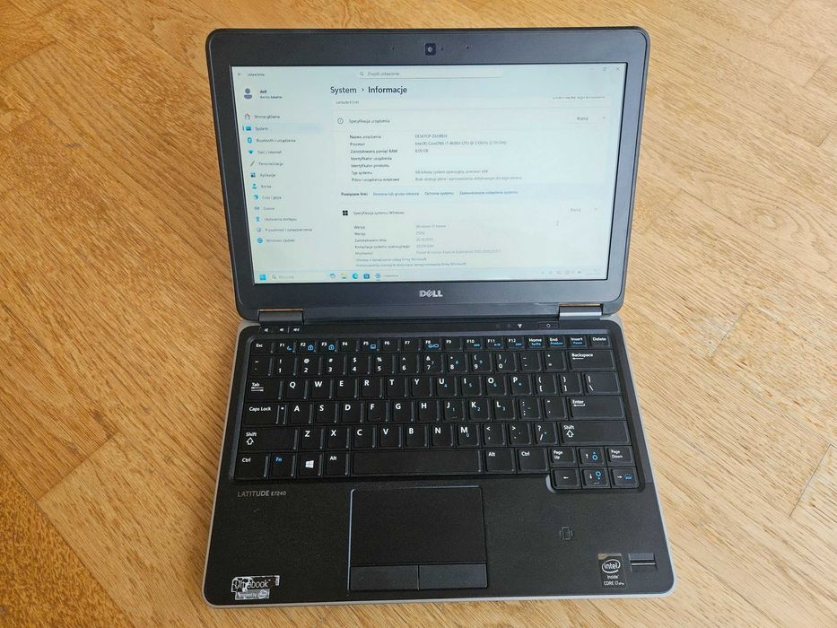 Dell Latitude 7240 | i7 | SSD 256GB | 8GB RAM | [Rezerwacja]
