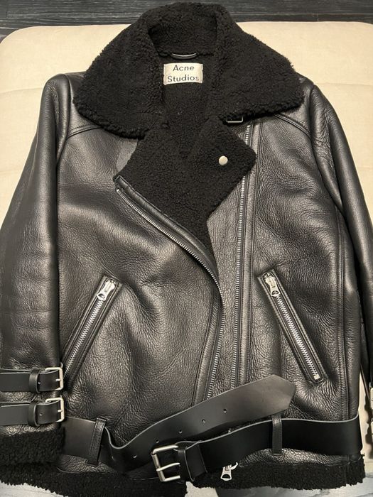 Дубленка женская Acne Studios Оригинал 100% кожа!