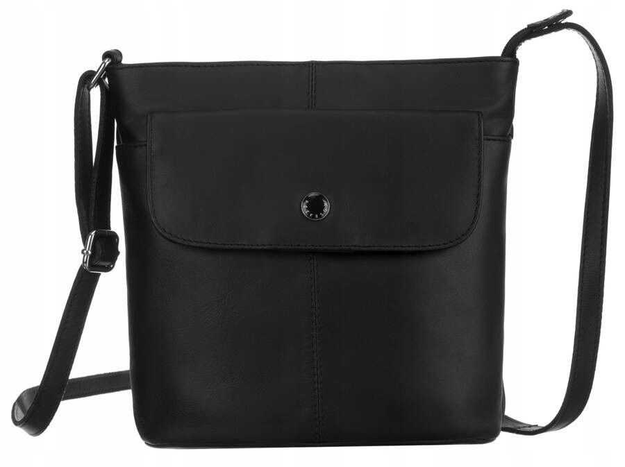 listonoszka damska z licowej skóry naturalnej - peterson