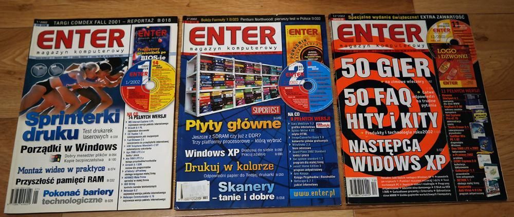 " Enter " 2001 , 2002