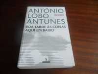 "Boa Tarde às Coisas Aqui em Baixo" de António Lobo Antunes