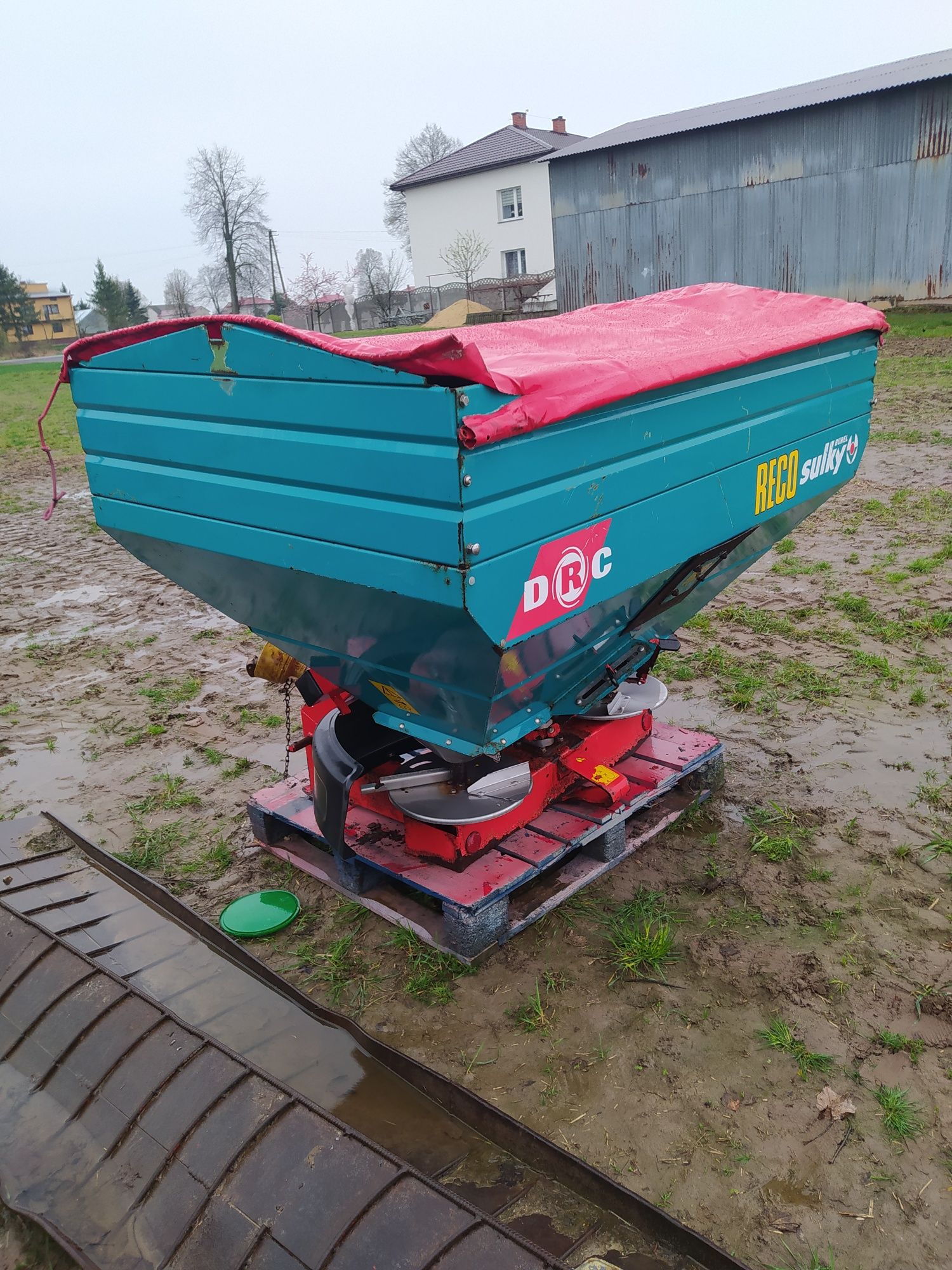 Rozsiewacz nawozu Sulky DRC 1500 Hydraulika