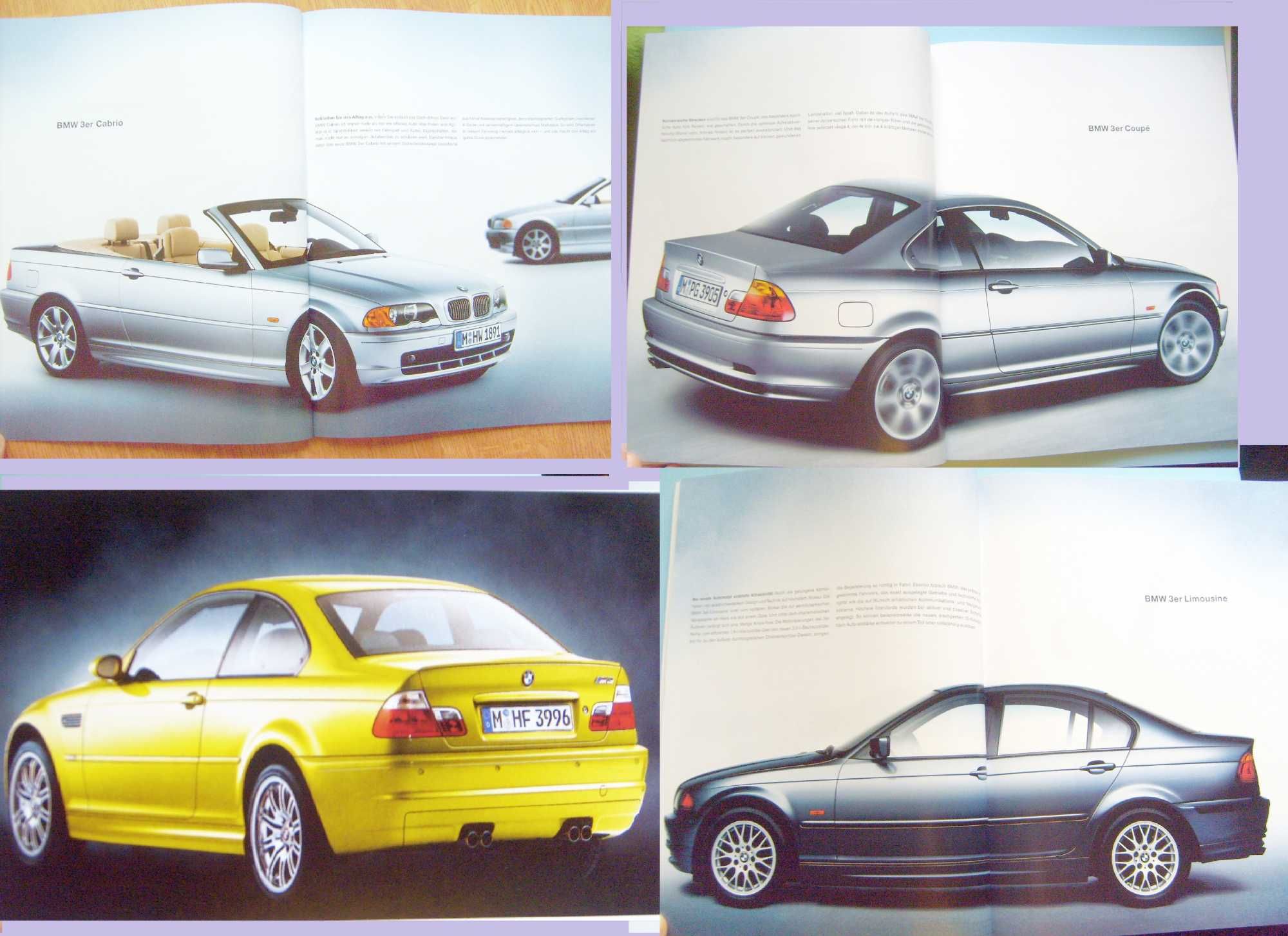 BMW 2001 *katalog 84 str./ Z3 (E36/7) 3-E46 5-E39 7-E38 X5-E53 Z8 E52