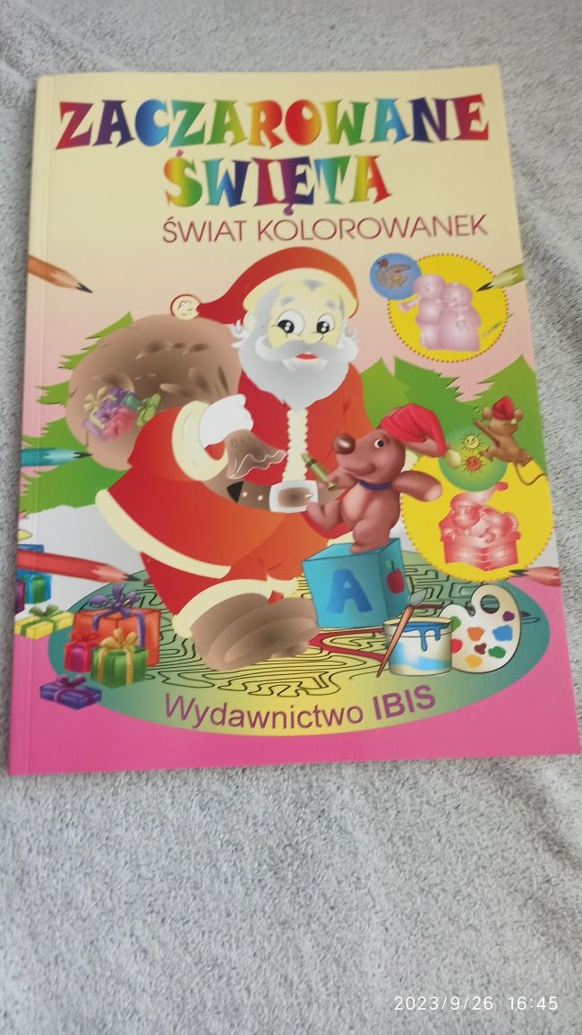 Nowa kolorowanka Boże Narodzenie
