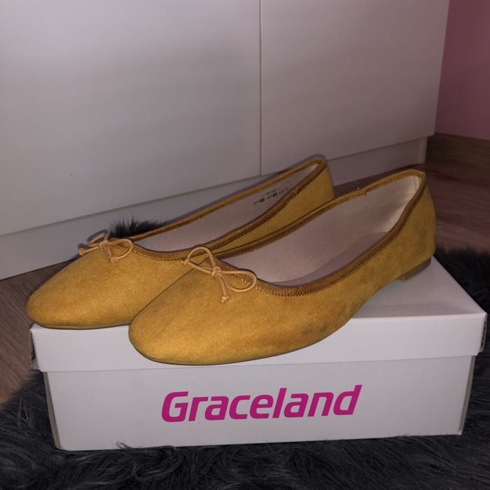 Balerinki żółte Graceland