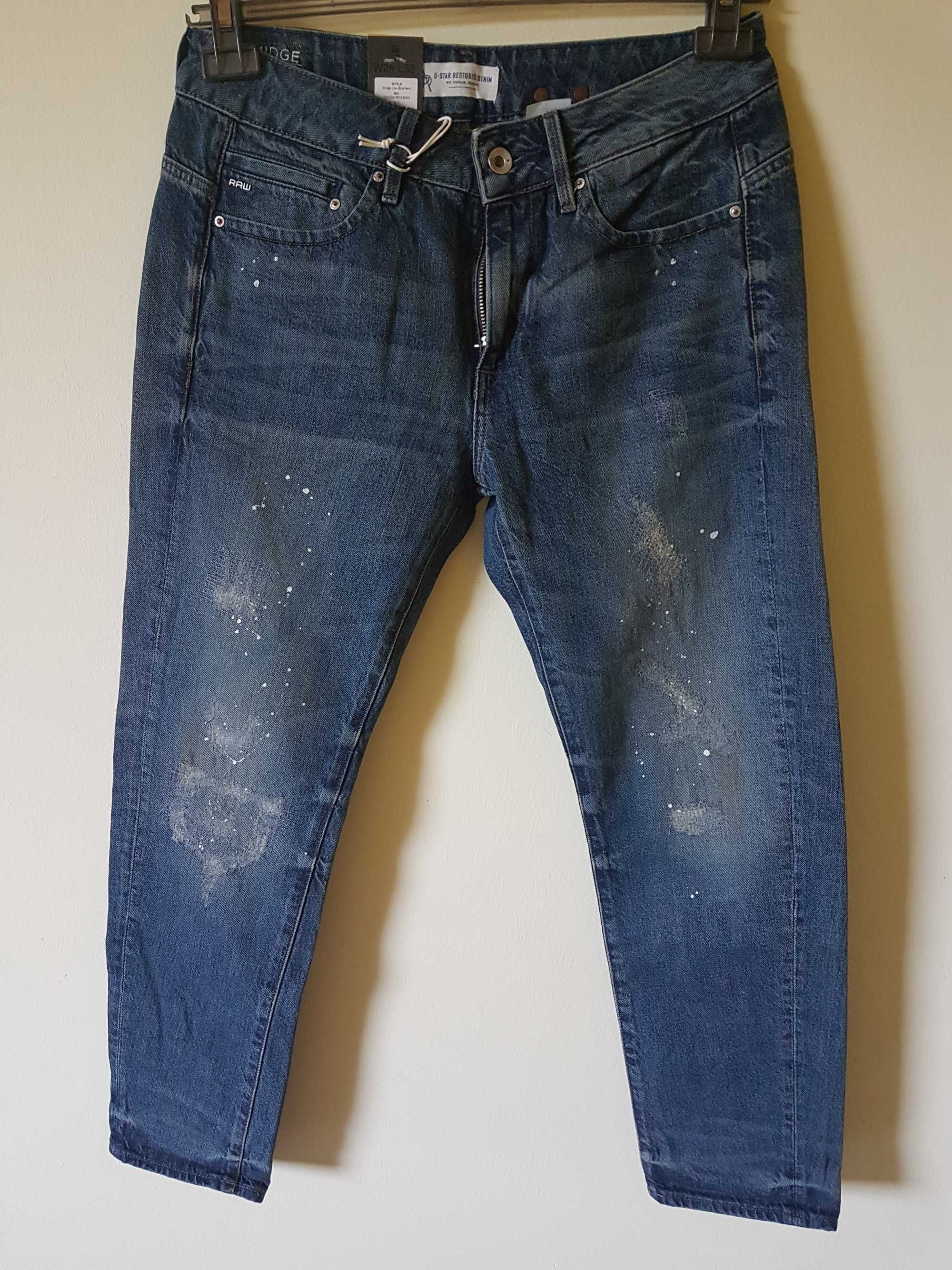 G Star Raw Midge Low Boyfriend, jeansy rozm 26/32