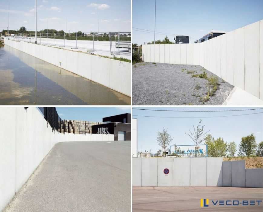 Ściana / ścianka oporowa L / elka betonowa murek mur T / cała Polska