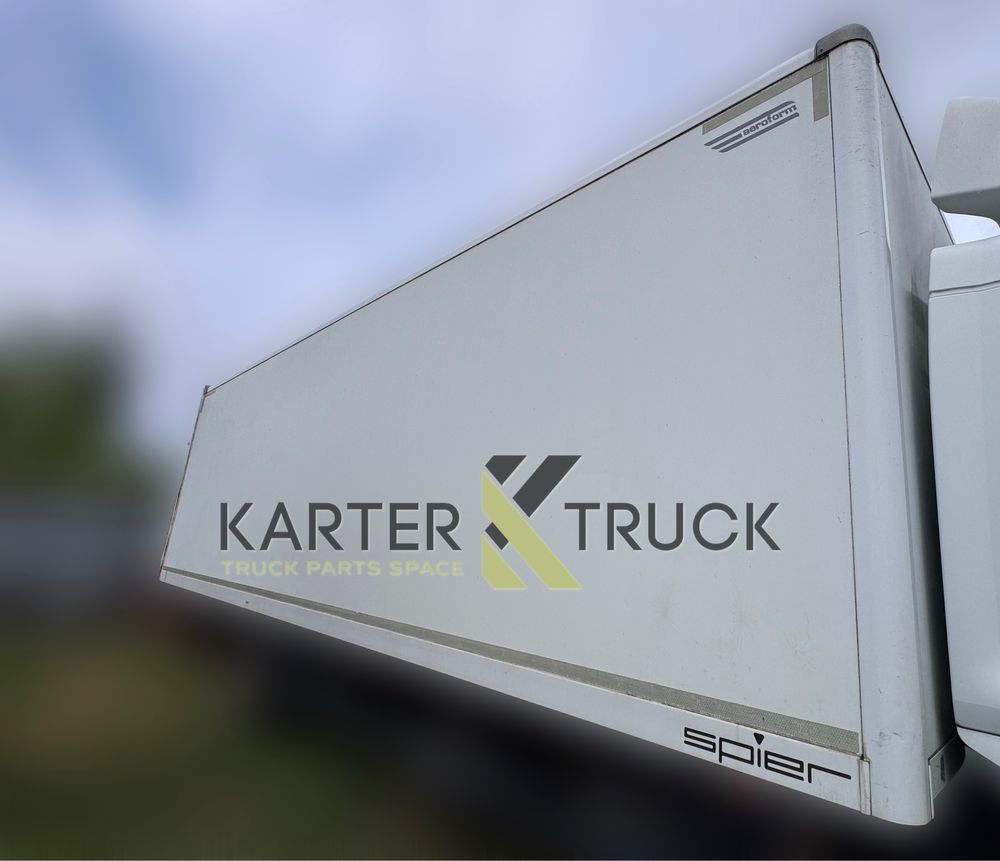 Будка кузов кунг 8,15/2,45/2,40 Saxas + гідроборт man daf renault merc