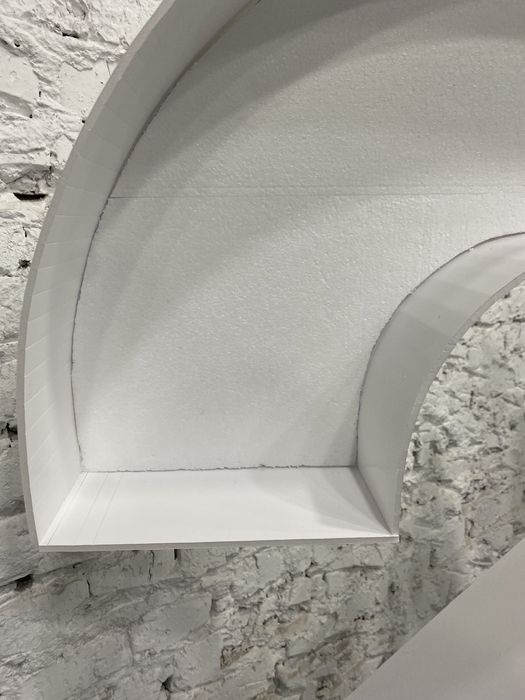 Цифры из пенокартона / пенопласта для аэромозайки