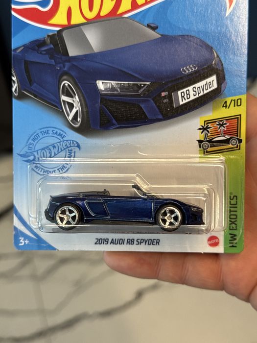 Hot Wheels STH 2019 Audi R8 Spyder V10 Super treasure hunt protektor