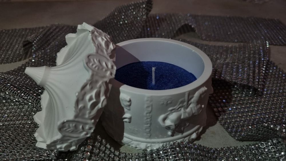 свеча ручной роботи