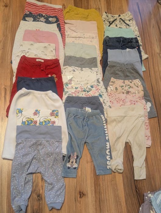 Paka ubranek 74/80 sprzedam lub oddam za