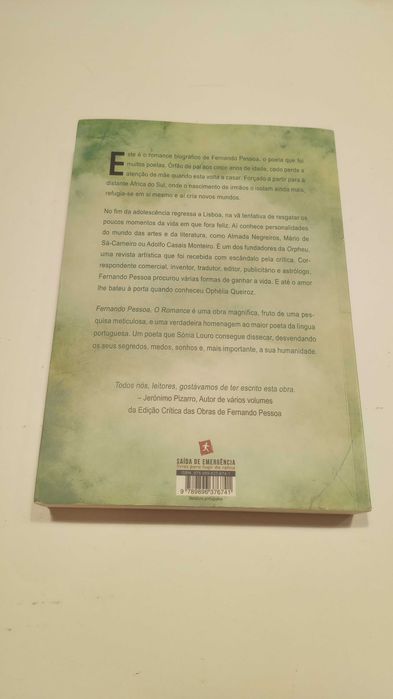 Fernando Pessoa - O Romance de Sónia Louro