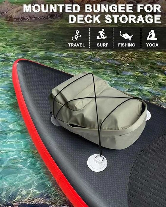 SUDOO Nadmuchiwana deska SUP dla dorosłych i młodzieży, 305cm