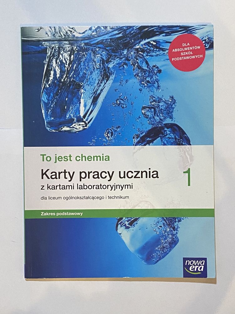 to jest chemia 1 karty pracy ucznia (zakres podstawowy)