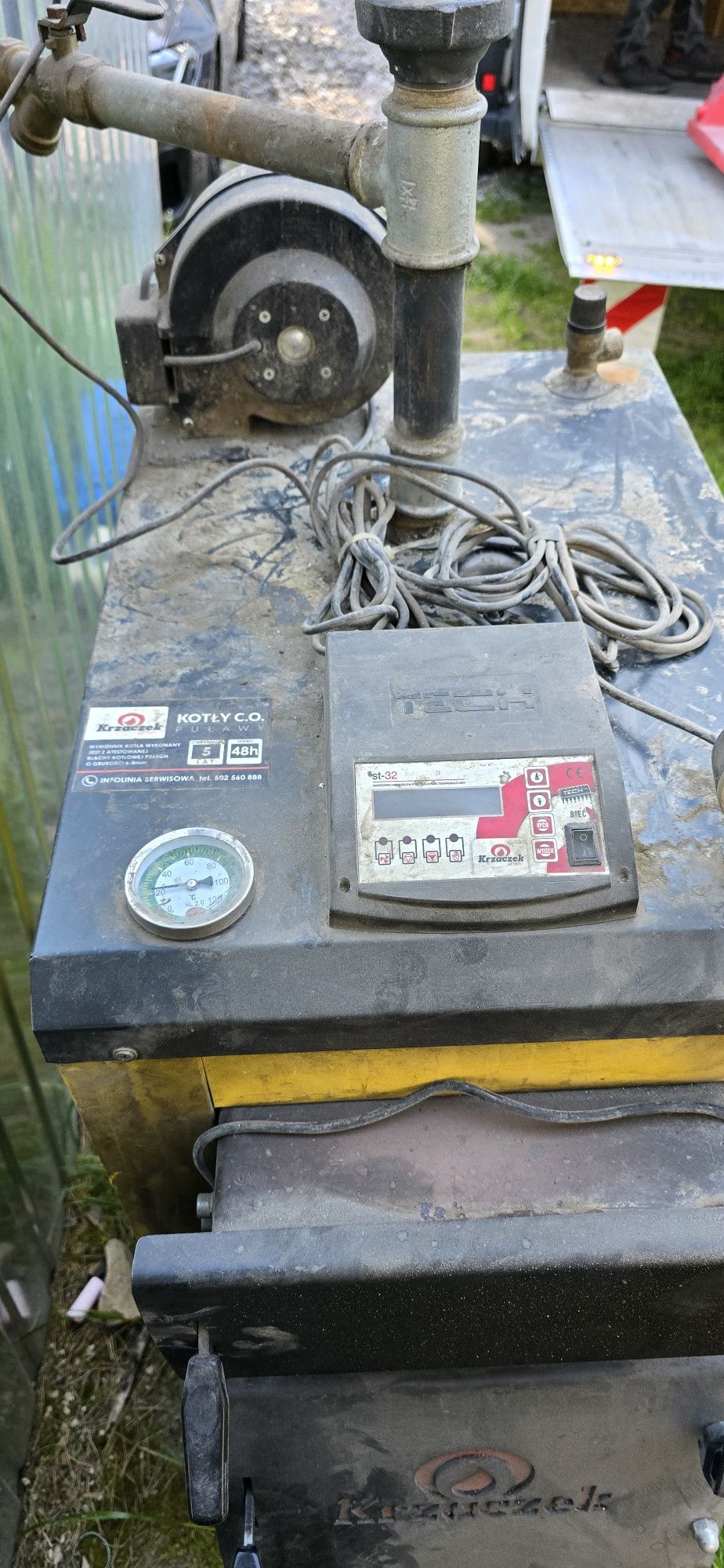 Części do kocioł c.o KRZACZEK 15kw