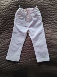 Spodnie dla dziewczynki rozmiar 92 bawelniane