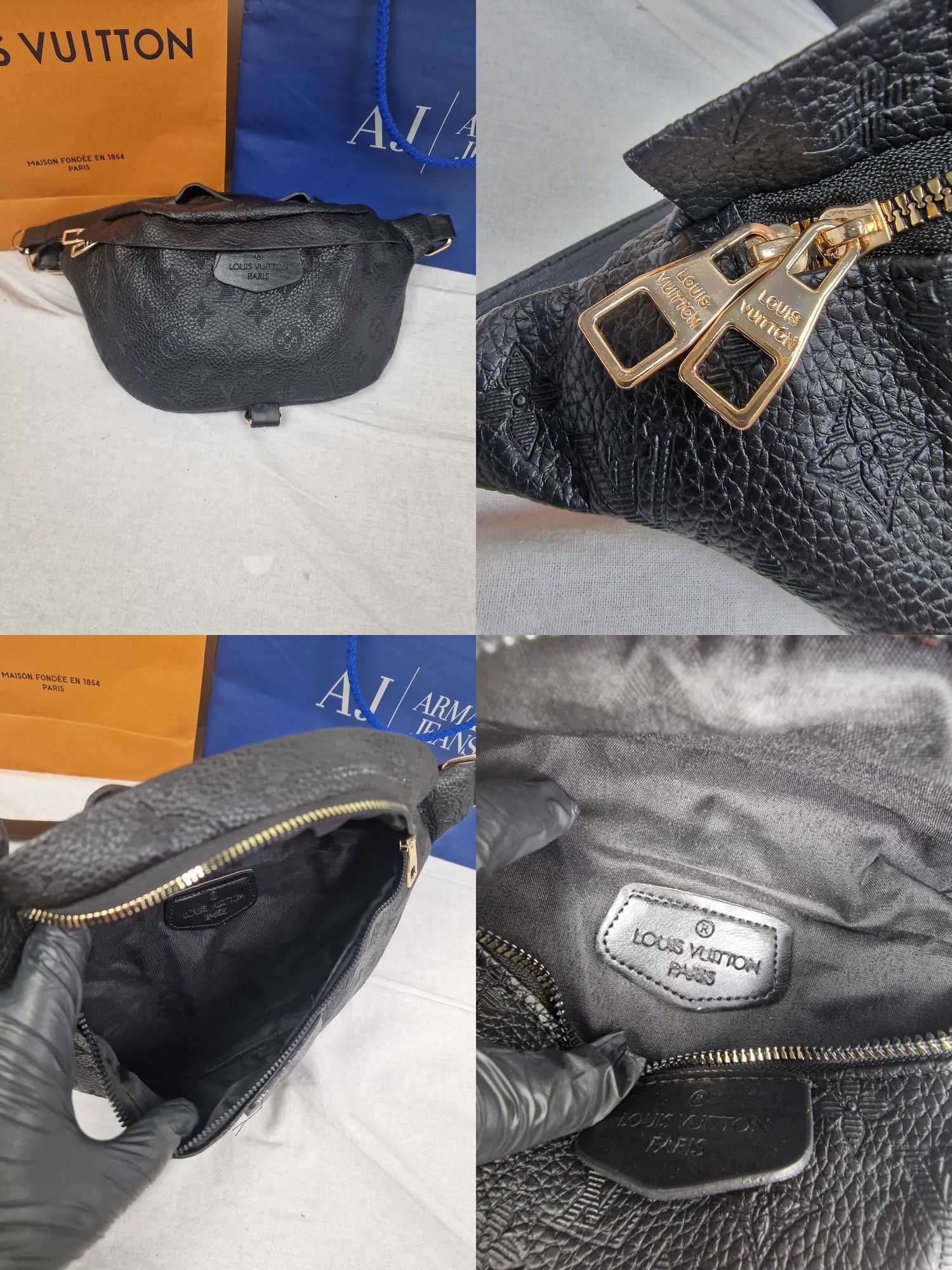 Listonoszka nerka Louis Vuitton wytłaczana nowość premium