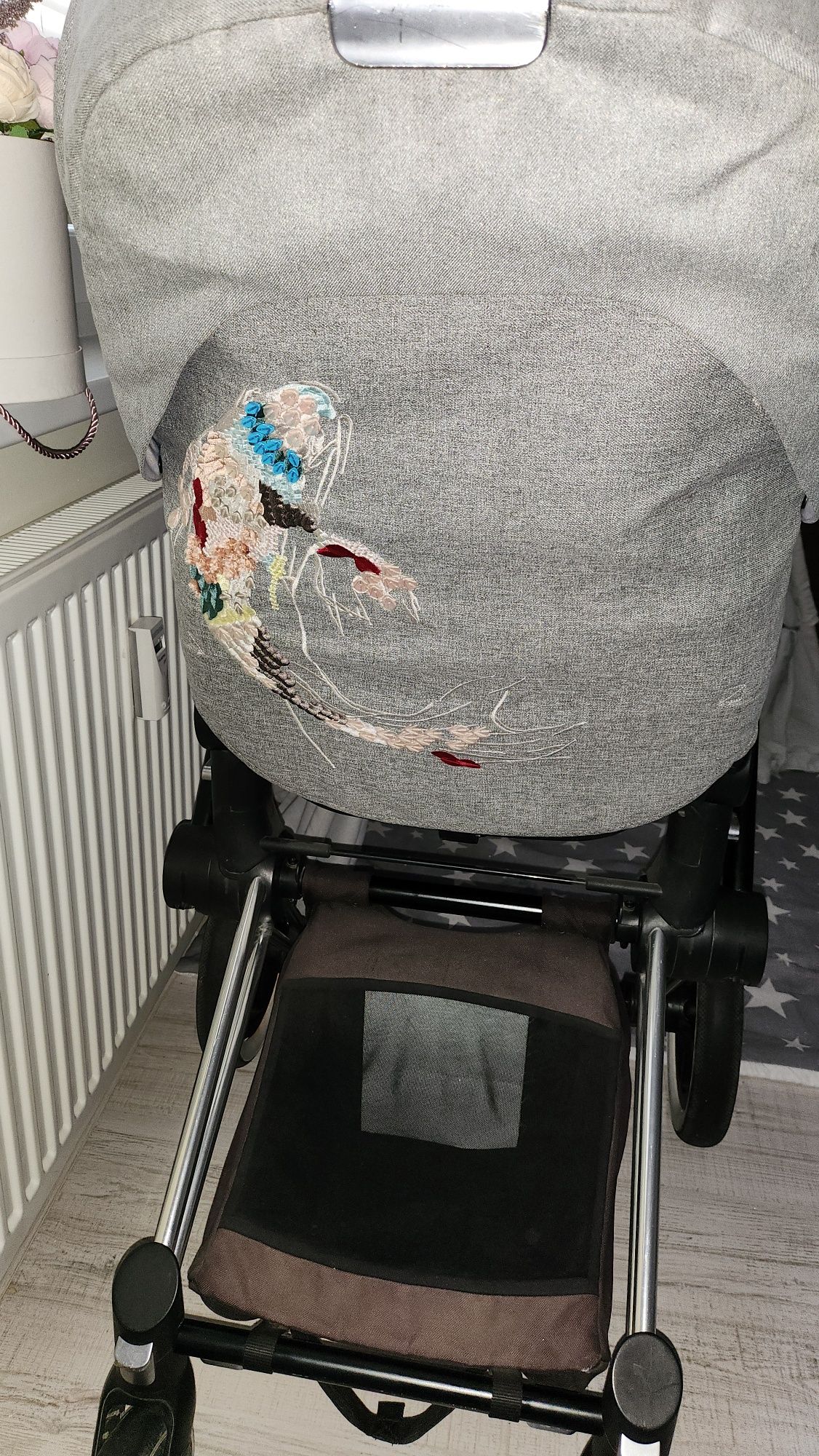 Wózek CYBEX PRIAM szary ryba