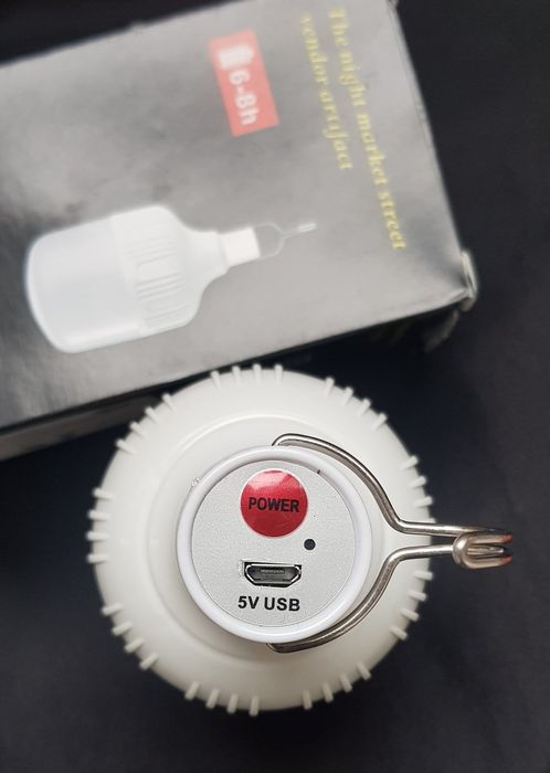 Акумуляторний ліхтар лампа