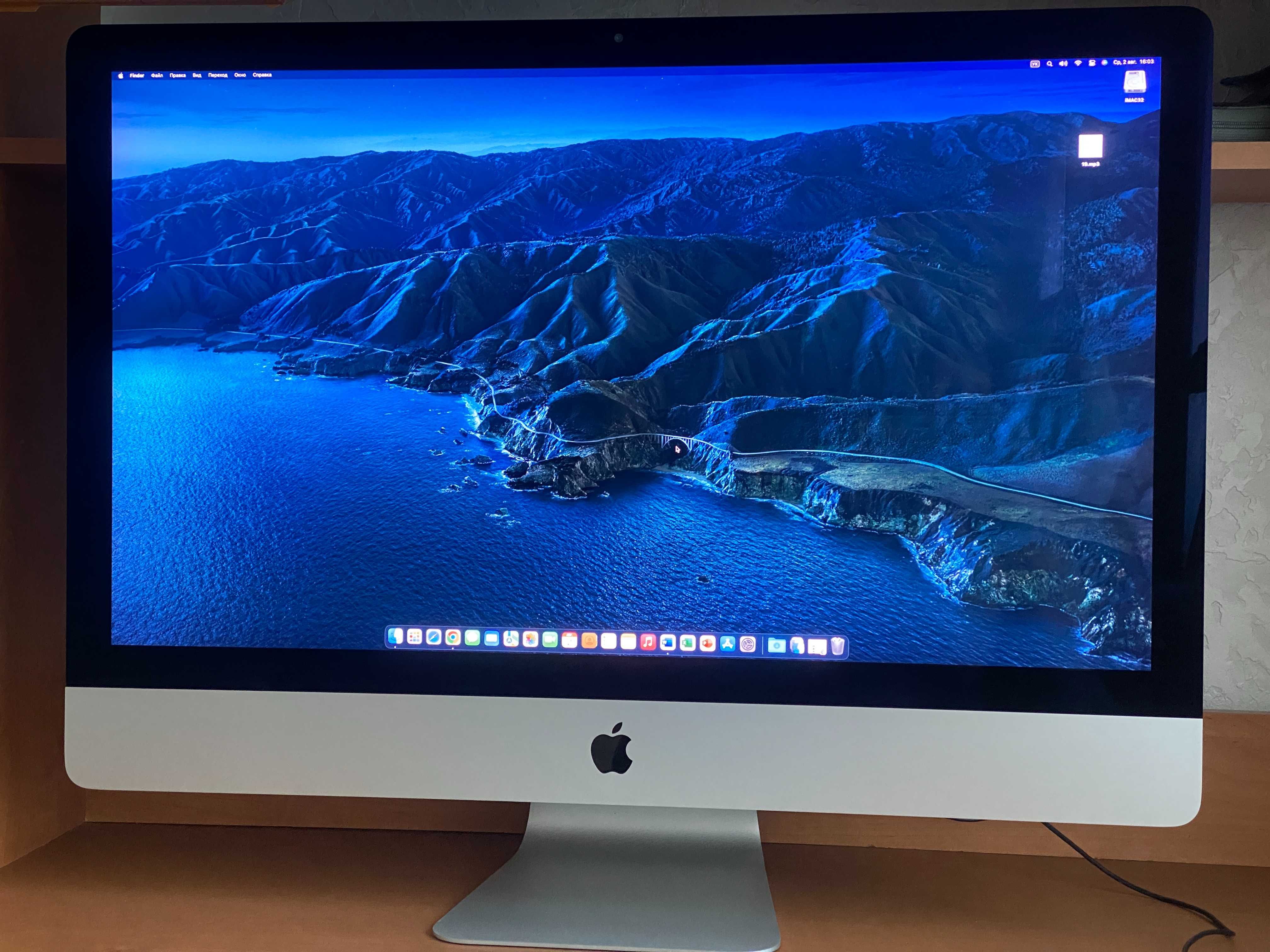 iMac 27, 2015 5K, 4-Core i7 4,0, 3TB FD, 32RAM, AMD R9 M395X 4 ГБ -TOP