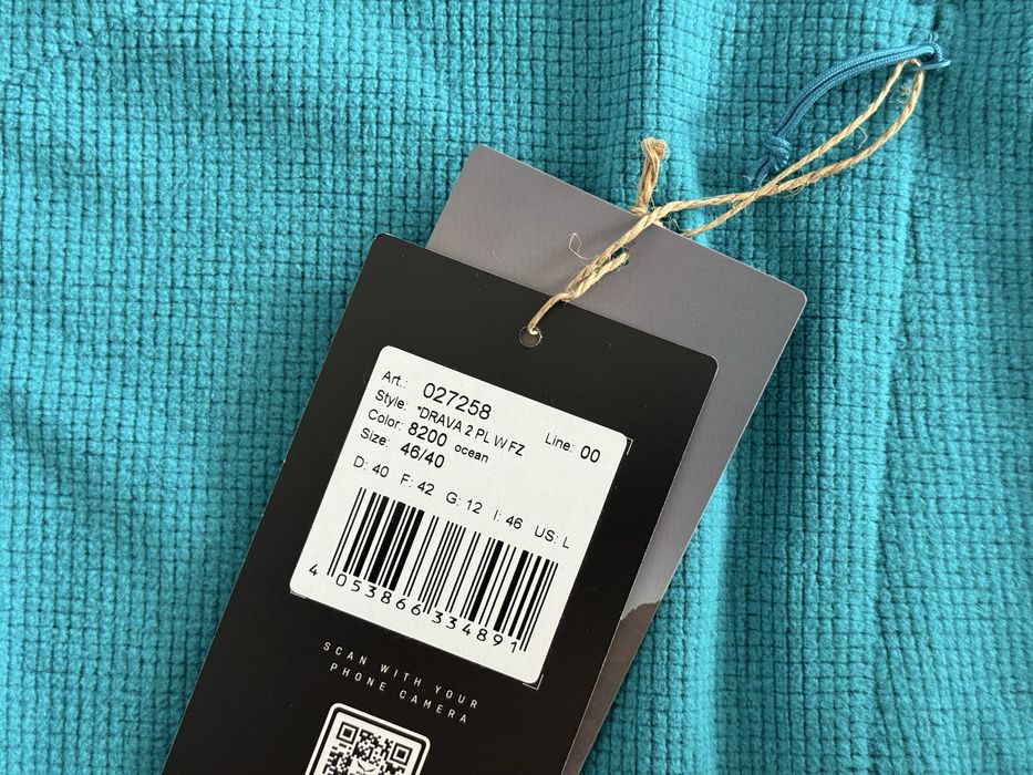 Damska bluza Salewa Drava 2 rozmiar L ocean