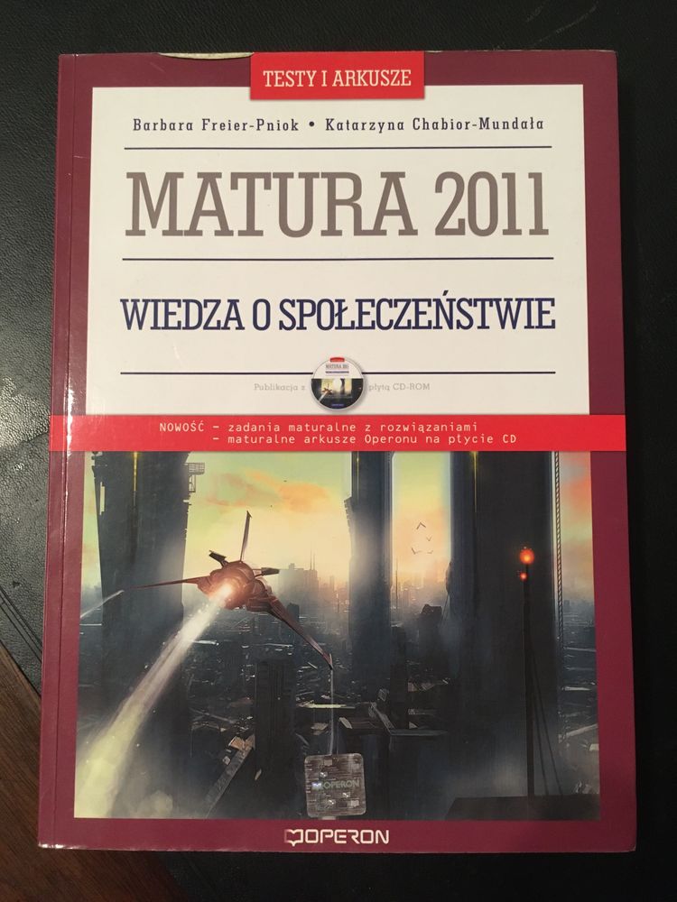 Podręczniki Wiedza o społeczeństwie WOS liceum Operon do matury