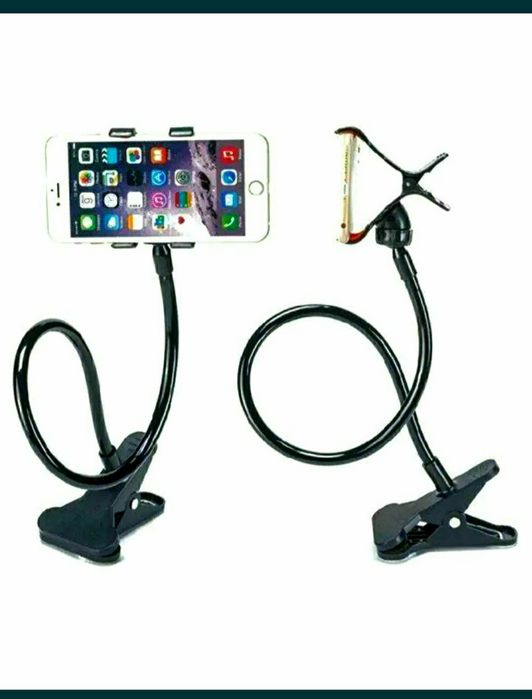 Гибкий металлический держатель для телефона Орегинал.Универсальный.