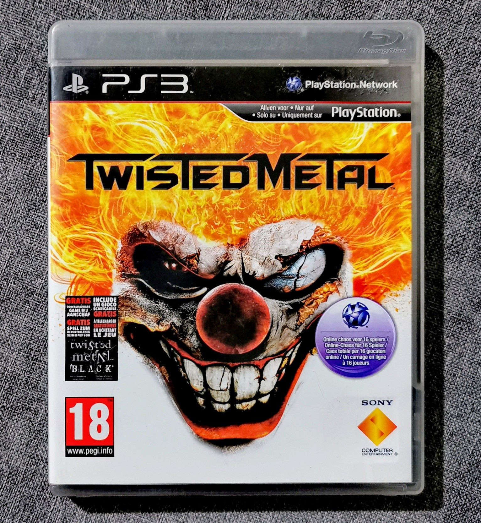 Twisted Metal gra PlayStation 3 PS3 UNIKAT !