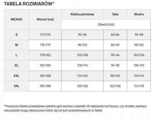 4f Męska Koszulka Termoaktywna Bielizna Termiczna rozm L/xl