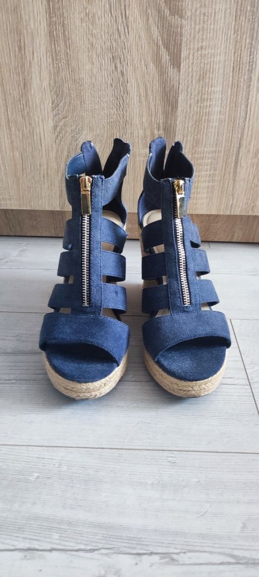 Koturny espadryle jeans graceland