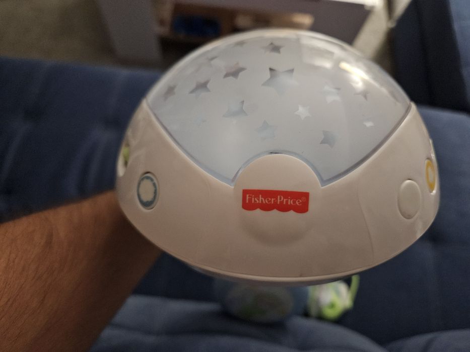 Fisher Price INTERAKTYWNA KARUZELA z projektorem 3W1