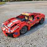 Ferrari 488 Pista klocki technic model