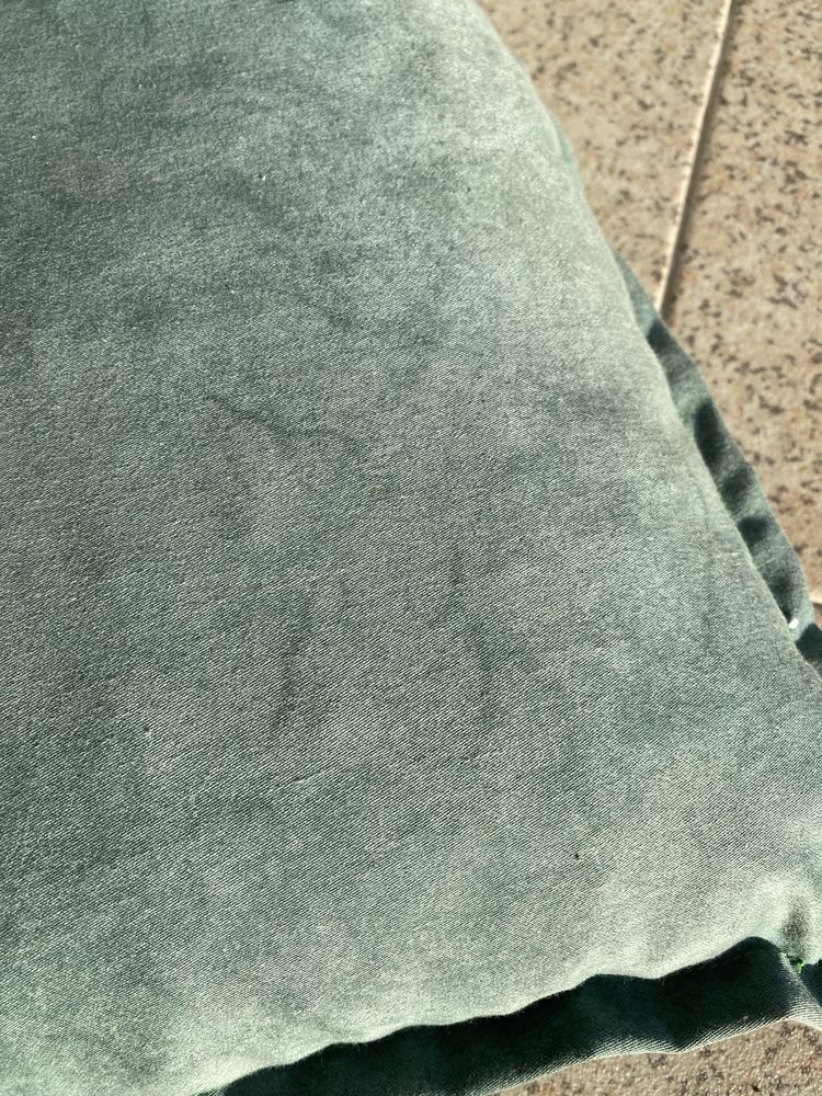 Almofadas verdes