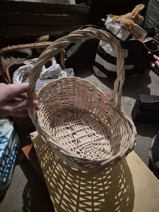 Zestaw koszyków wiklinowych