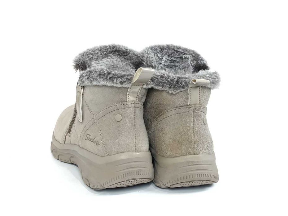 Кожаные женские ботинки Skechers Snowboots Easy Going Оригинал