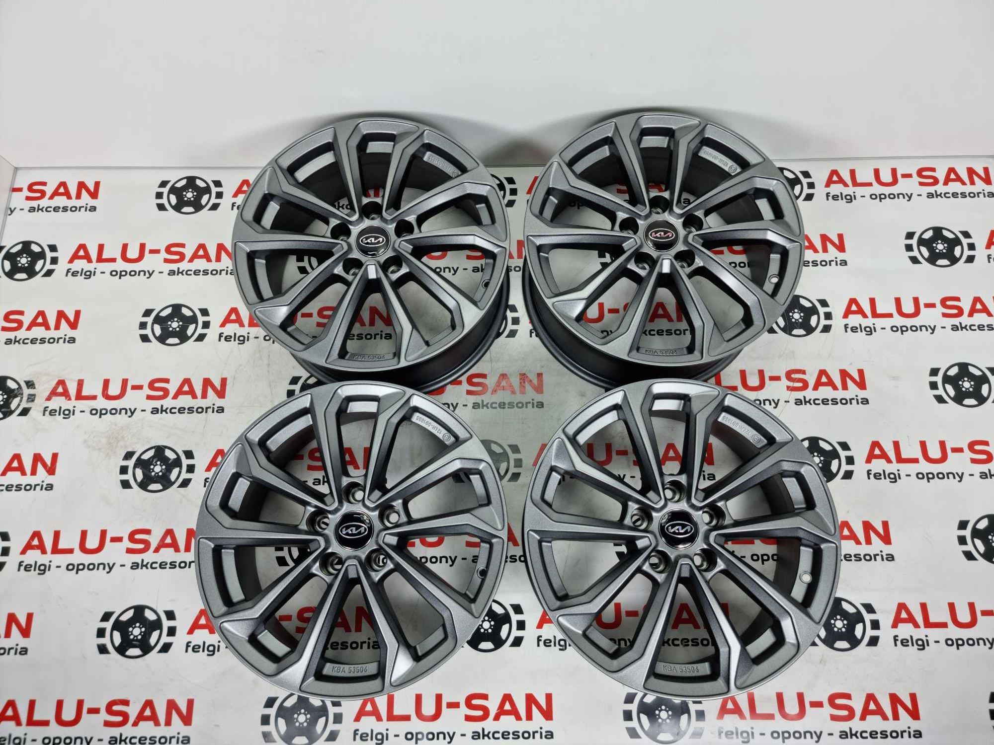 NOWE alufelgi KIA 17' 5x114,3 Sportage 5 V (NQ5e)- Grafit