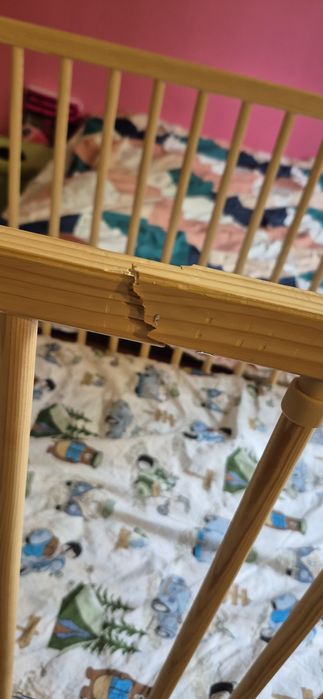 Łóżeczko z funkcją bujania