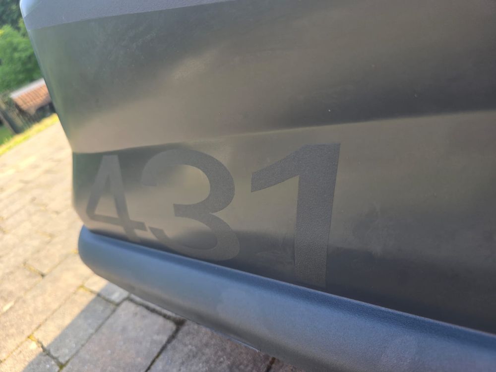 Box dachowy, bagżnik Camtek Normative 431