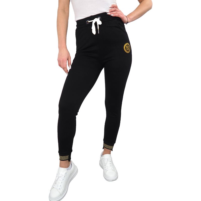 Spodnie dresowe damskie 1 szt. czarny S/M