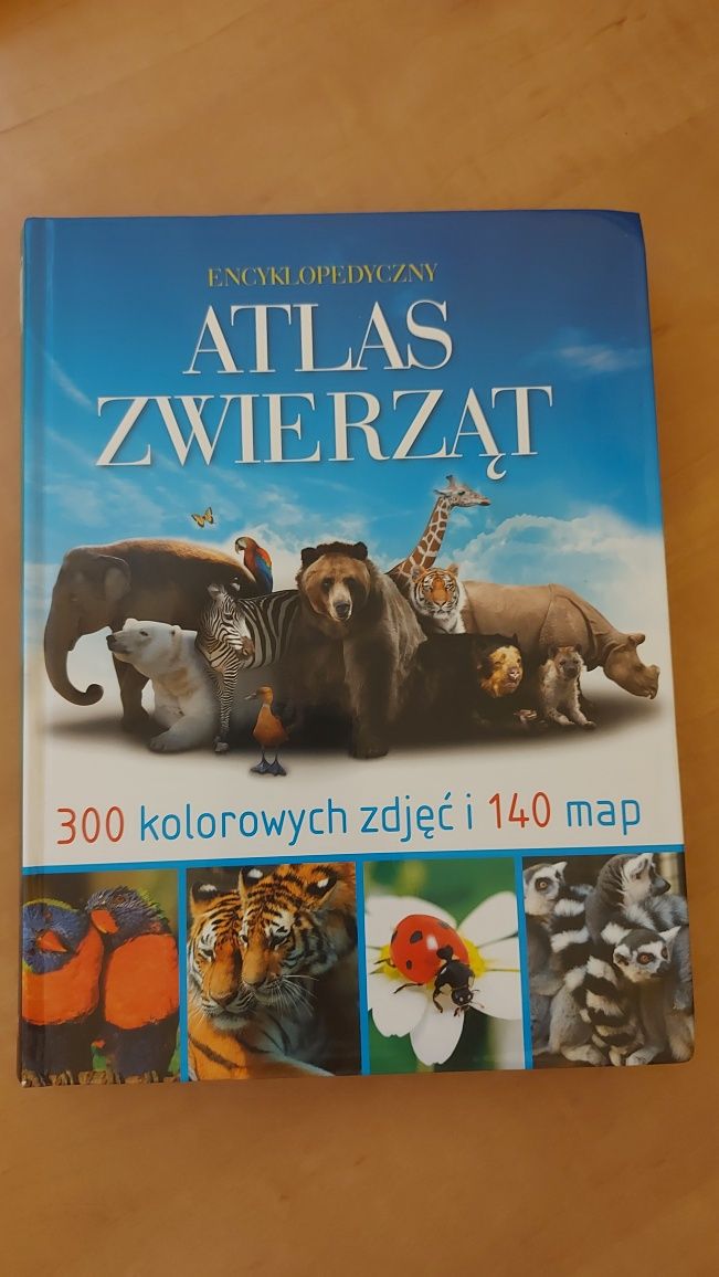 Encyklopedyczny Atlas Zwierząt, jak nowy