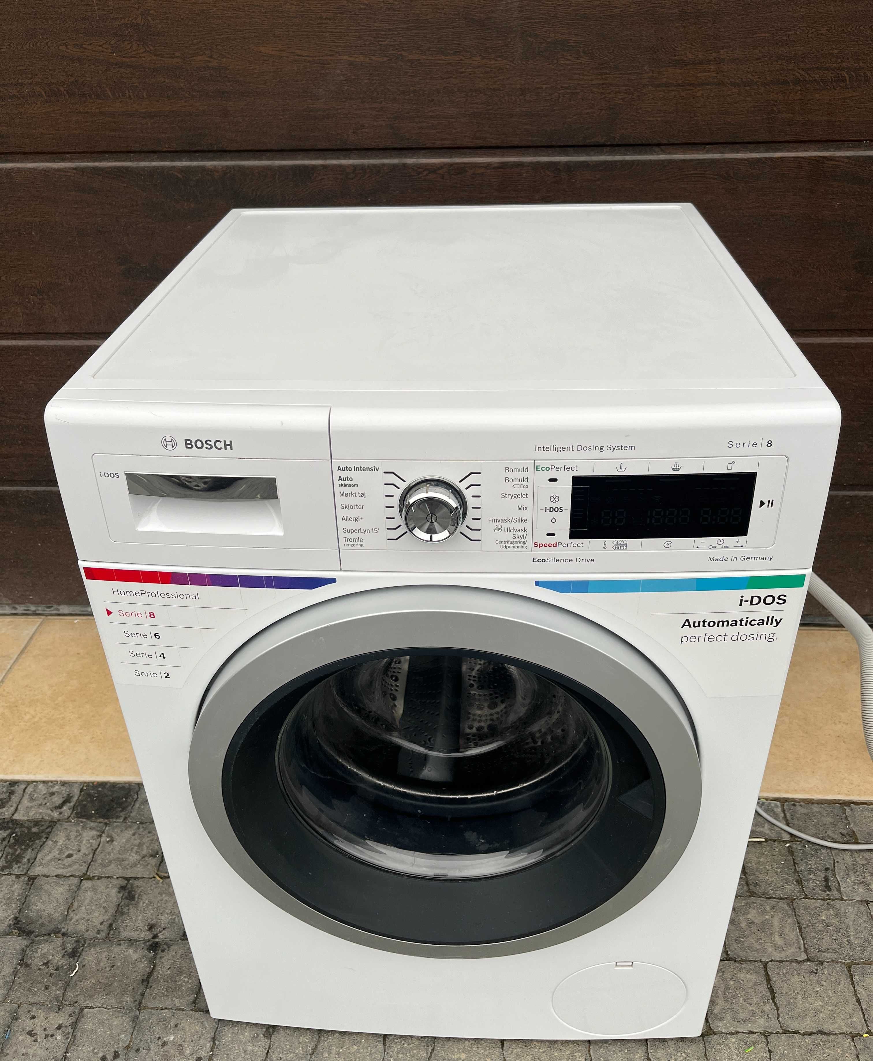 2019рік Пральна стиральная машина Bosch Serie8 I-Dos Made in Germany