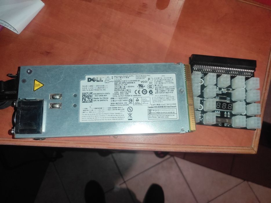 Zasilacz 12V 1400W DELL Serwerowy