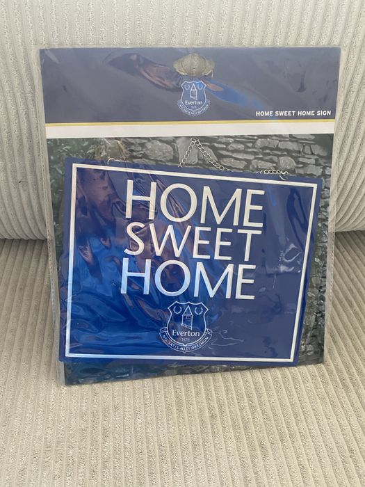 Metalowa tabliczka Everton
