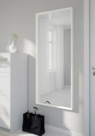 Ikea lustro Nissedal białe 65x150cm