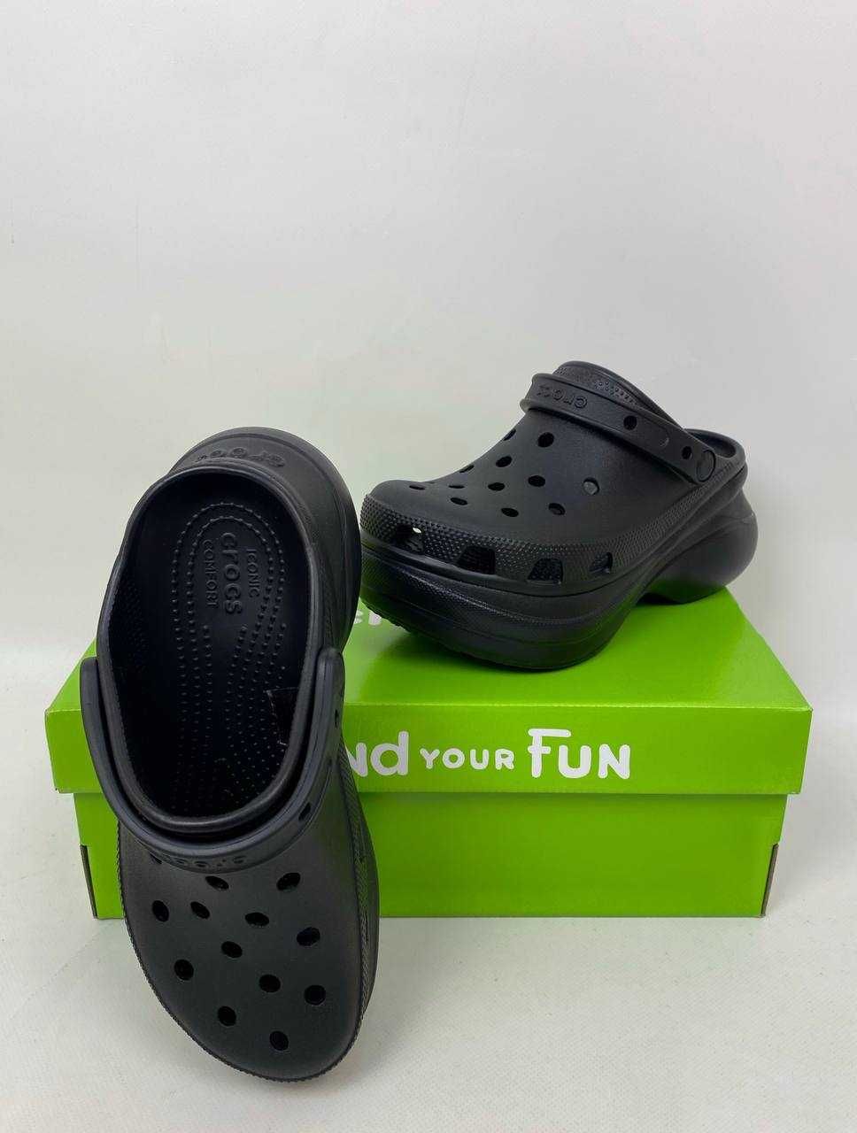 Купити Оригінальні крокси платформа Crocs Classic Bae Clog White 36-40
