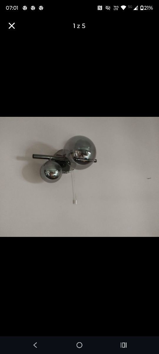 Komplet stylowych lamp