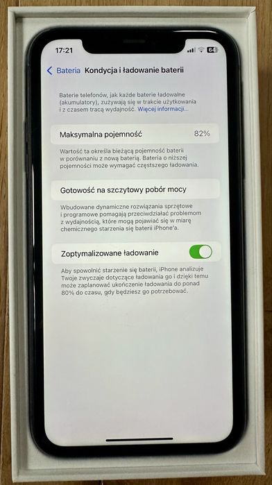 iPhone 11 64 GB, stan bardzo dobry