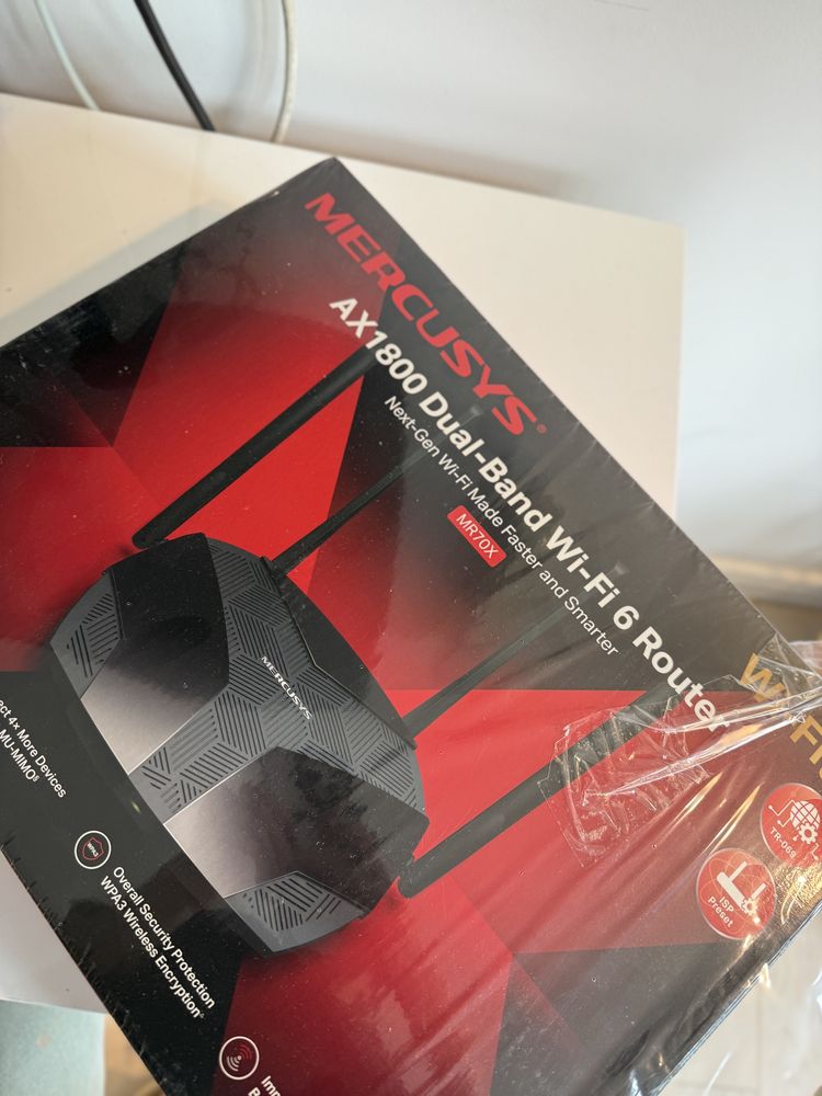 Router WiFi Mercusys MR70X nowy okazja!